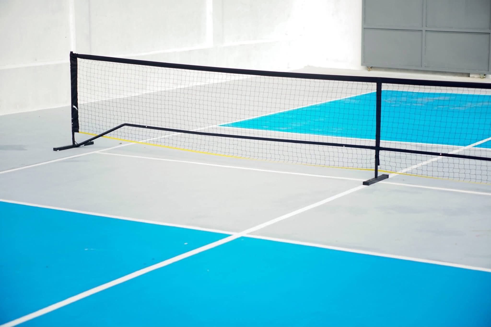 The net at Baseline Pickleball, Tubod, Toledo City, Cebu